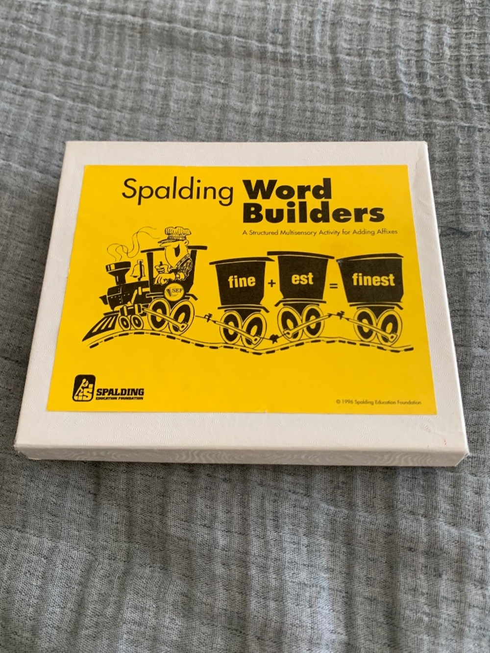 Spalding 1996 Word Builders Flashcards Educational Reading Resource
